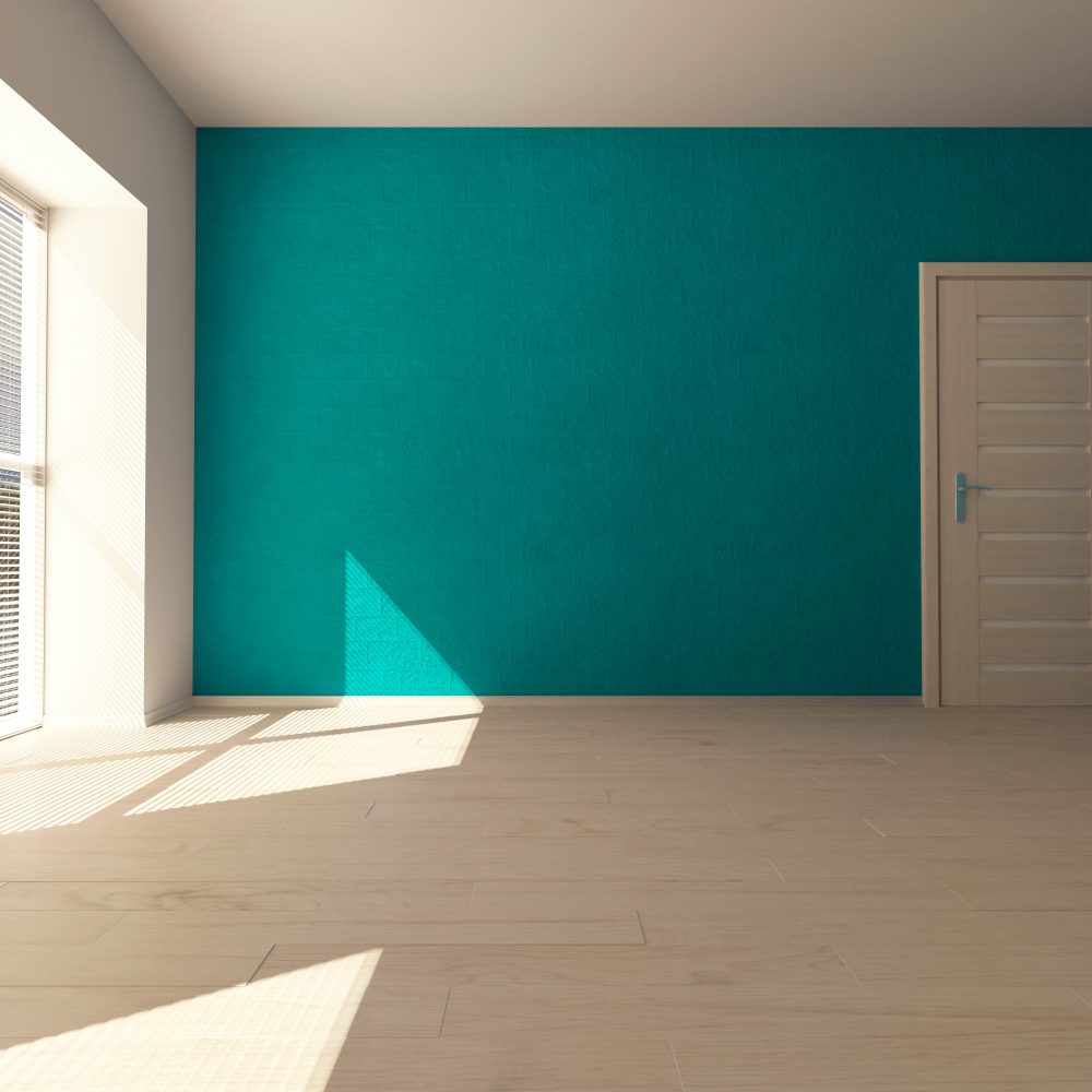 Pintura de habitación moderna